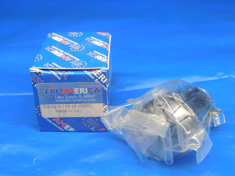 NEW ERI AMERICA ER32 COLLET ER32-0118 SIZE 3mm ER 32 ER-32 3.0 CNC PRECISION - TH1454FKB
