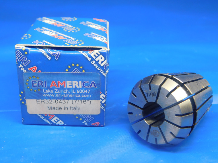 NEW ERI AMERICA ER32 COLLET ER32-0437 SIZE 7/16 ER 32 ER-32 .4375 CNC PRECISION - TH1472FKB