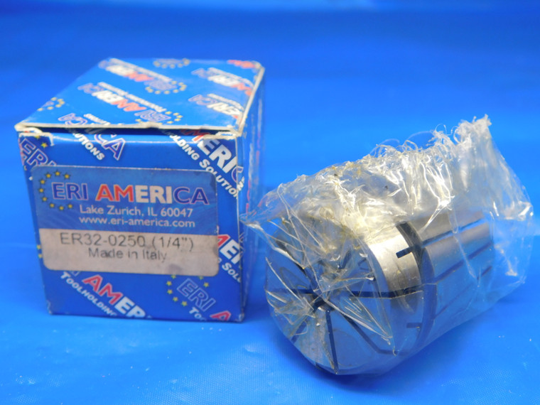NEW ERI AMERICA ER32 COLLET ER32-0250 SIZE 1/4 ER 32 ER-32 .250 CNC PRECISION - TH1467FKB