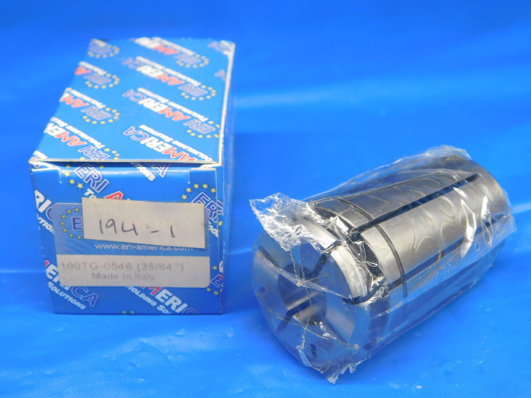 NEW ERI AMERICA TG100 COLLET 100TG-0546 (35/64") SIZE 35/64 TG-100 TG 100 .5469 - TH1511FKB