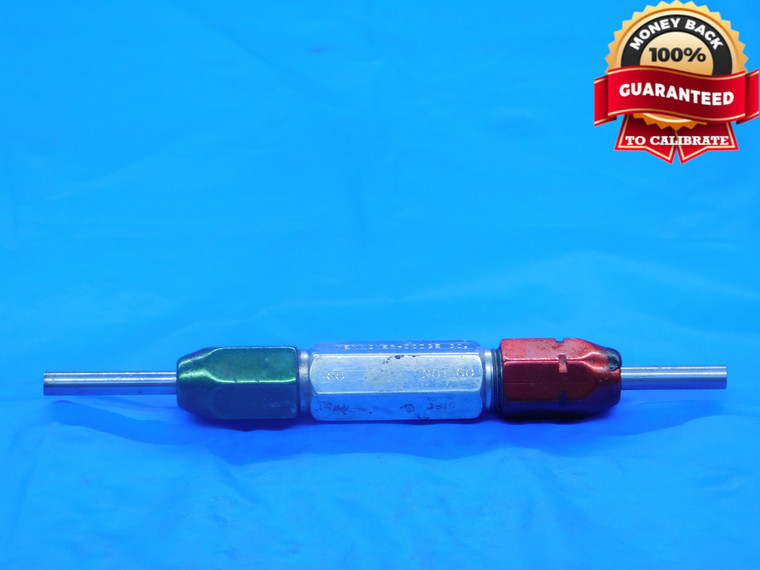 .1880 & .1915 PIN PLUG GAGE GO NO GO .1875 +.0005 OVERSIZE 3/16 5 mm .188 - DE0045RD