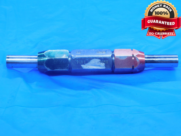 .5490 & .5520 CL X PIN PLUG GAGE GO NO GO .5469 +.0021 35/64 14 mm .549 .552 - DE0092RD