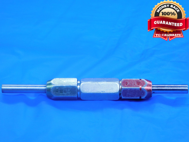 .3115 & .3185 PIN PLUG GAGE GO NO GO .3125 -.0010 UNDERSIZE 5/16 8 mm - DE0166RD