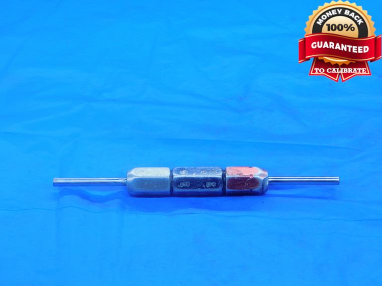 .1900 & .1940 CL X PIN PLUG GAGE GO NO GO .1875 +.0025 3/16 5 mm .190 .194 - DE0228RD