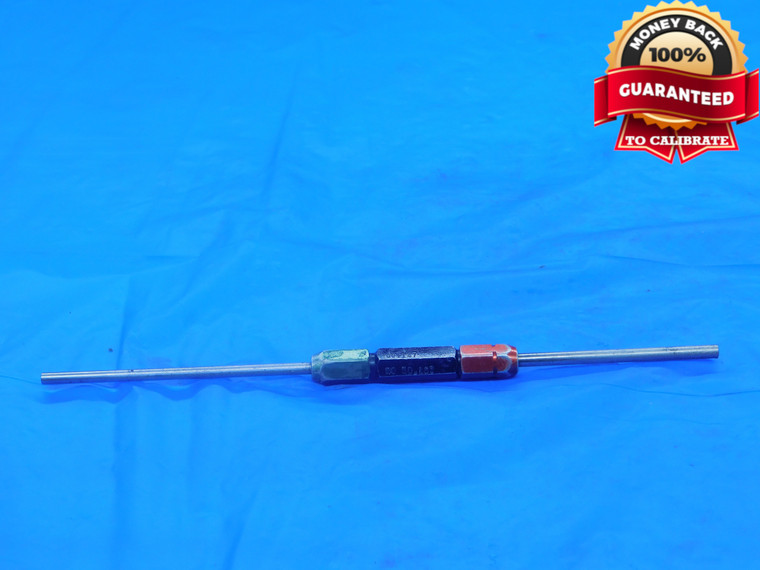 .1470 & .1670 CL X PIN PLUG GAGE GO NO GO .1563 -.0093 5/32 4.242 mm .147 .167 - DE0257RD