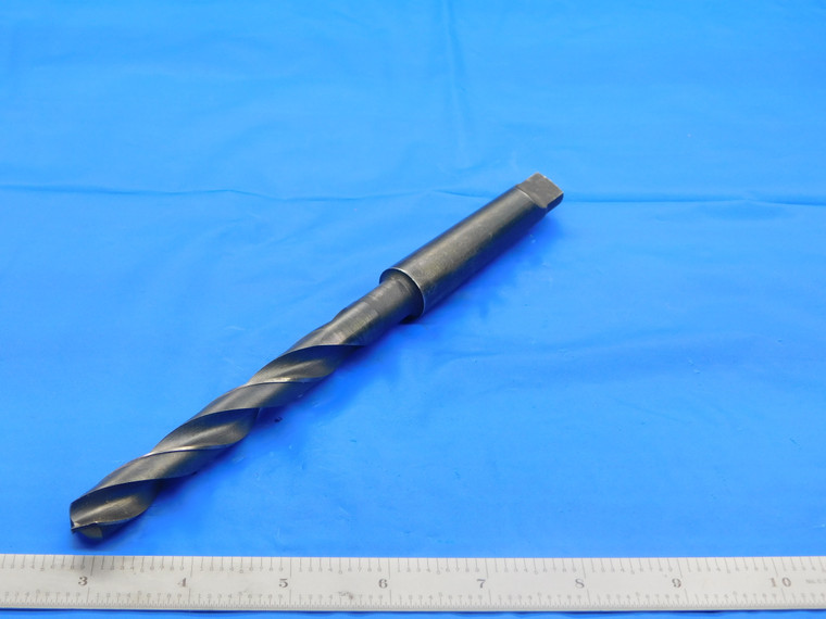 USA MADE 17/32 O.D. HSS TWIST DRILL BIT MORSE TAPER #2 SHANK .5312 MT2 - DE0489AN3