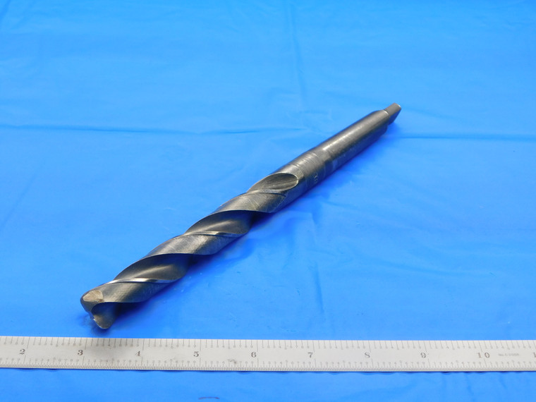 USA MADE 3/4 O.D. HSS TWIST DRILL BIT MORSE TAPER #2 SHANK .75 MT2 - DE0482AN3