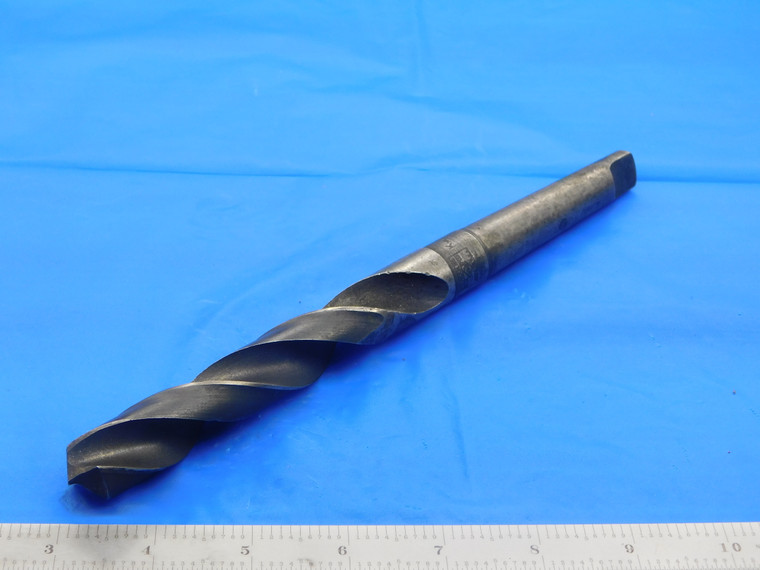 USA MADE 25/32 O.D. HSS TWIST DRILL BIT MORSE TAPER #2 SHANK .7812 MT2 - DE0494AN3