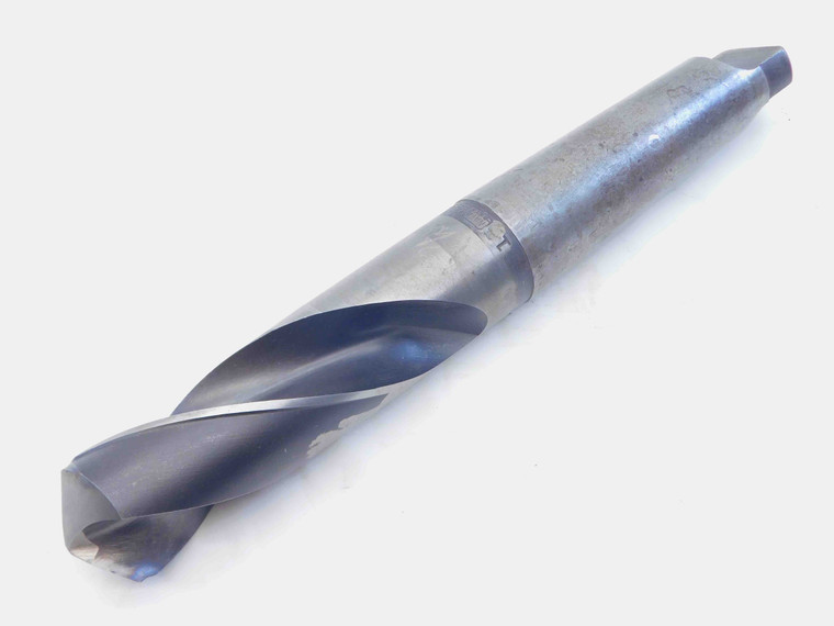 NATIONAL 1 3/4 O.D. HSS TWIST DRILL BIT MORSE TAPER #5 SHANK 4 1/2 LOC 1.75 MT5 - DE0546CP2