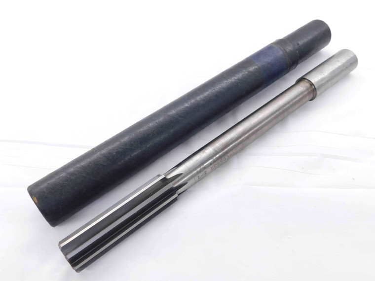 L & I 3/4 O.D. HSS CHUCKING REAMER 8 FLUTE .75 .7500 ONSIZE 19 mm USA MADE - DE0591AM3