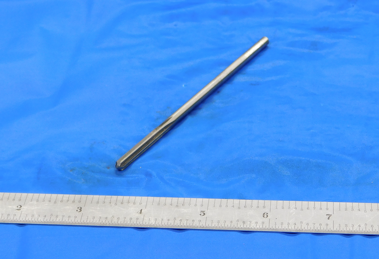 USA MADE 3/16" O.D. HSS CHUCKING REAMER 0.18 SHANK 6 FLUTE .1875 ONSIZE - DE0724BM2