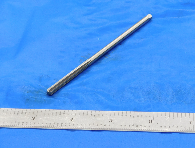 USA MADE .1885" OD HSS REAMER 0.181 SHANK 6 FL .1885 3/16 .1875 +.0010 OVERSIZE - DE0721BM2
