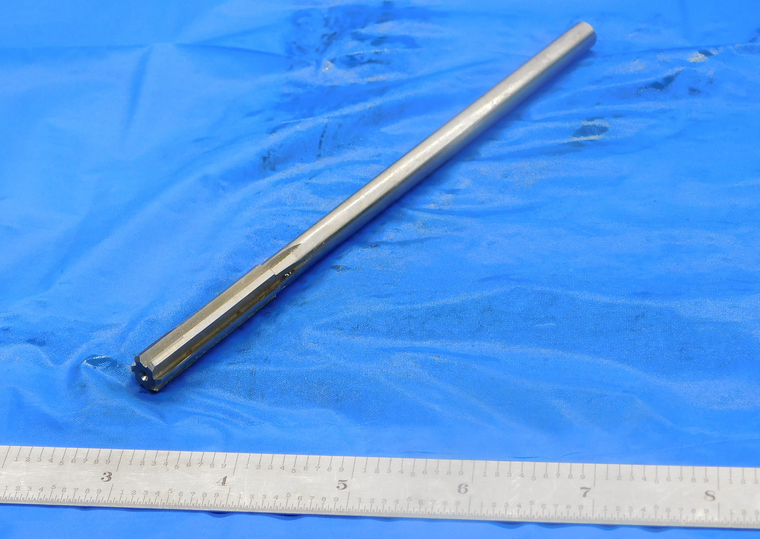 YANKEE .3694" OD HSS REAMER 5/16" SHANK 6 FL .3694 3/8 .3750 -.0056 UNDERSIZE - DE0756AA3