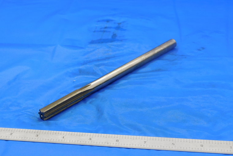 USA MADE .4760" OD HSS REAMER SHANK 6 FL .476 .4760 .4688 OVERSIZE 12 mm - DE0778CP2