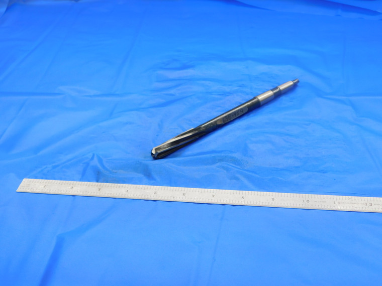 USA MADE 0.497 OD HSS REAMER MT1 SHANK SPIRAL 6 FL .497 .4970 .5000 UNDERSIZE - DE0789CG2