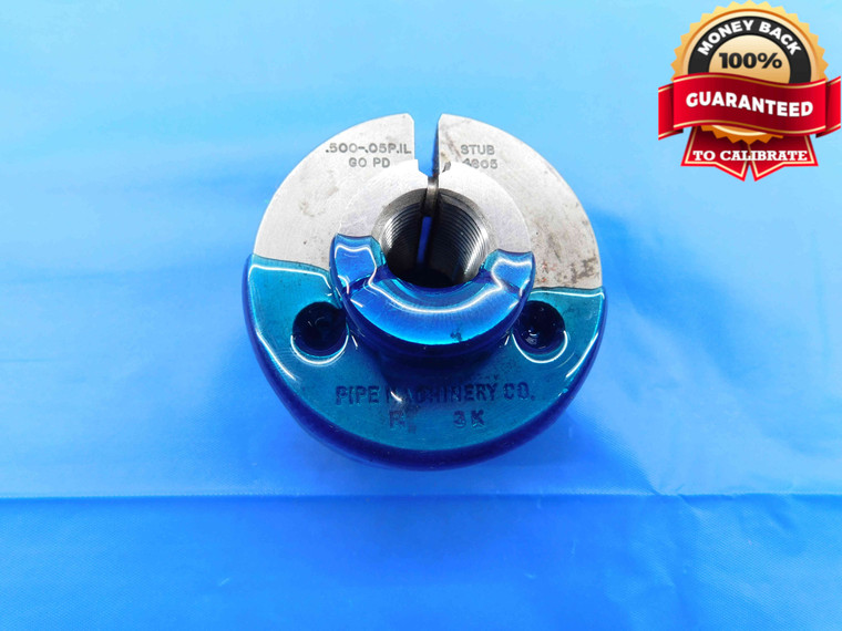 1/2 20 STUB ACME DOUBLE LEAD THREAD RING GAGE .5 GO ONLY P.D. = .4805 .05 P.1L - DW23846LVR