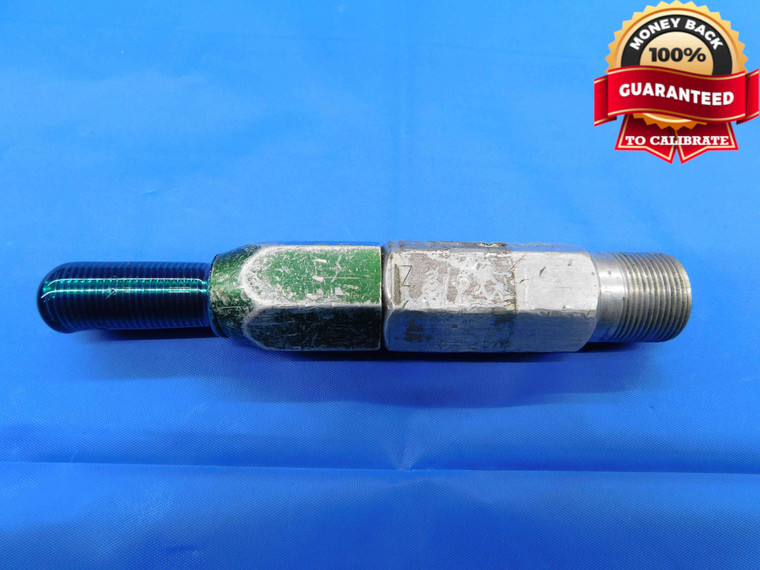 3/8 24 SET THREAD PLUG GAGE .375 .3750 GO ONLY P.D. = .3468 INSPECTION CHECK - DW23924RD