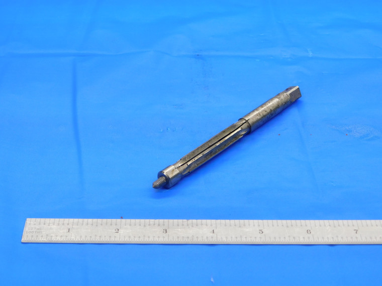 UNION TWIST 7/16" OD HSS ADJUSTABLE EXPANSION REAMER 6 FLUTE .4375 ONSIZE 11 mm - DE1264LVR