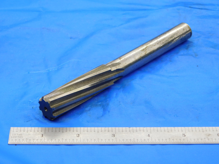 .751" OD HSS REAMER SPIRAL 8 FL .751 .7510 3/4 .7500 +.0010 OVERSIZE 19 mm - DE1470AR1