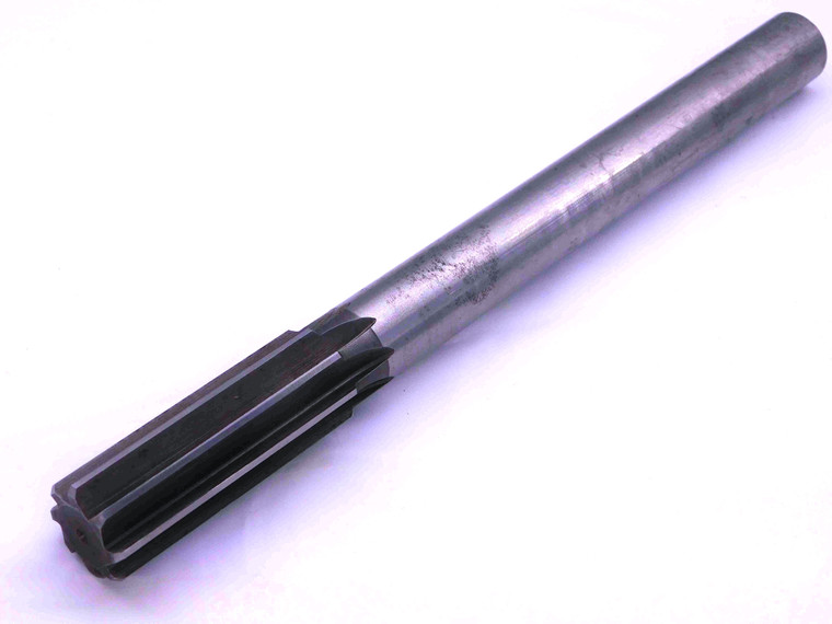 1" O.D. HSS CHUCKING REAMER 7/8 STRAIGHT SHANK 8 FLUTE 1.0 1.0000 ONSIZE - DE1516BMIN