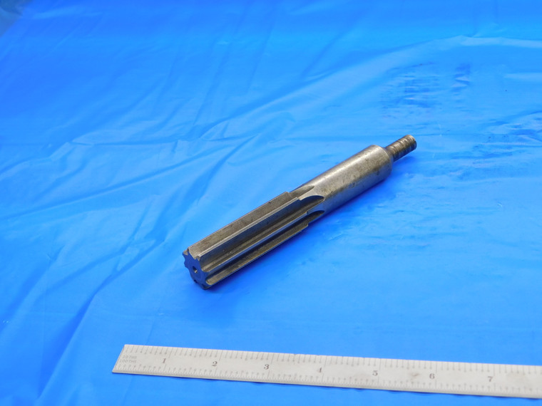 1" O.D. HSS CHUCKING REAMER 8 FLUTE 1.0 1.0000 ONSIZE TOOLING MANUFACTURING - DE1520BMIN