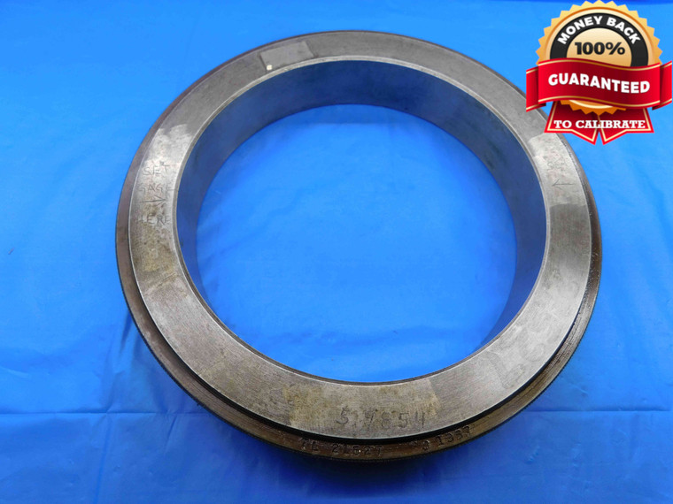 5.9854 MASTER PLAIN BORE RING GAGE 5.9844 +.0010 UNDERSIZE 5 63/64 152 mm CHECK - DW24086RD