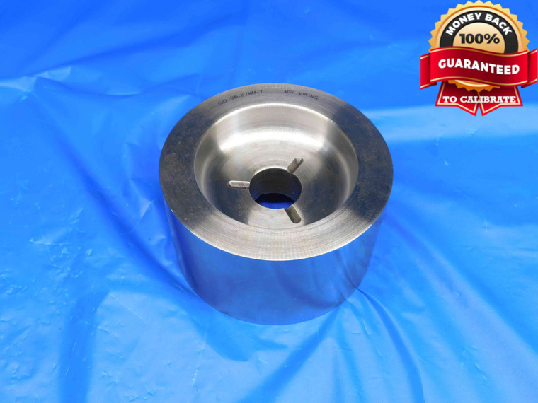 96.200 CLASS Y METRIC PIN PLUG GAGE 96.000 +.200 OVERSIZE 96 mm 3.7874 96.20 - HS0109RD