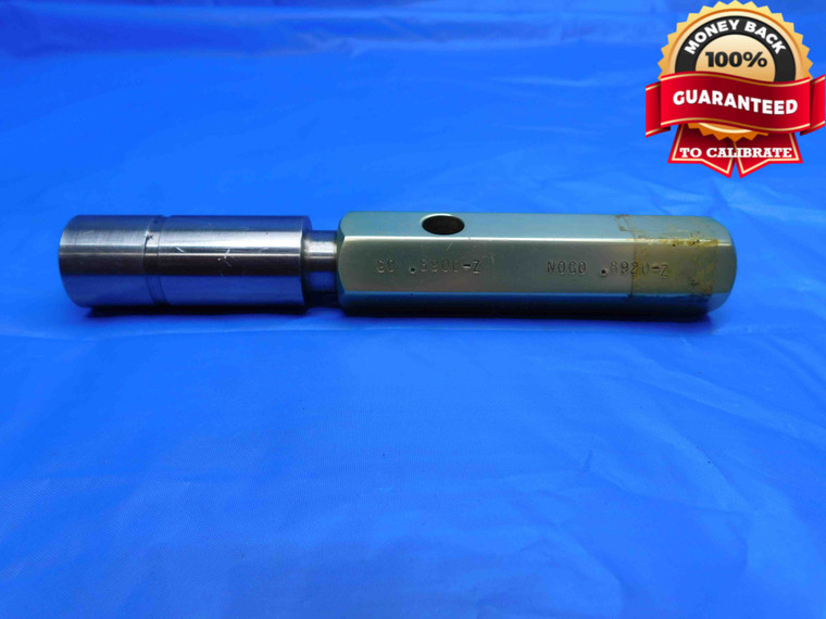 .8900 & .8920 CL Z PIN PLUG GAGE GO NO GO .8906 22.657 .890 .892 PROGRESSIVE - SA0031LVR