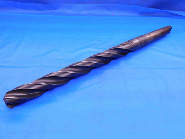 UNION 1 23/64 O.D. HSS CORE TWIST DRILL BIT MORSE TAPER #4 SHANK 1.3593 MT4 USA