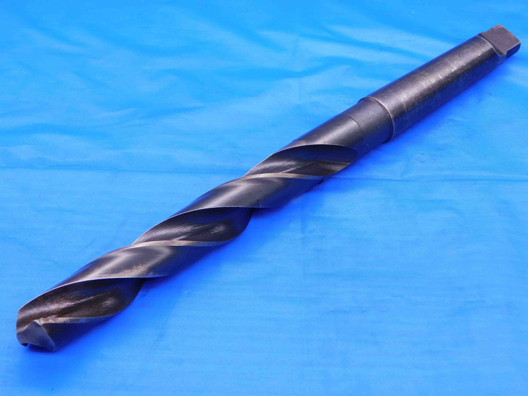 MORSE 11/16 O.D. HSS TWIST DRILL BIT MORSE TAPER #2 SHANK 4 3/4 LOC .6875 MT2 - AB0194BP2