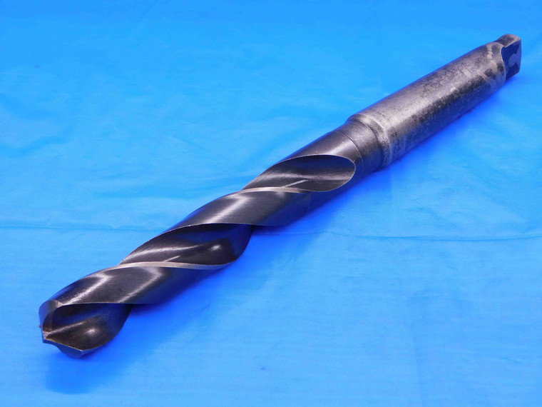 MORSE 7/8 O.D. HSS TWIST DRILL BIT MORSE TAPER #3 SHANK 4 3/8 LOC .875 MT3 USA - AB0190BP2
