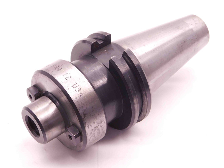 CAT40 COLLIS 1" PILOT O.D. 3/8 KEY FACE / SHELL MILL TOOL HOLDER 75382 STUB 1.0 - SA0154LVR