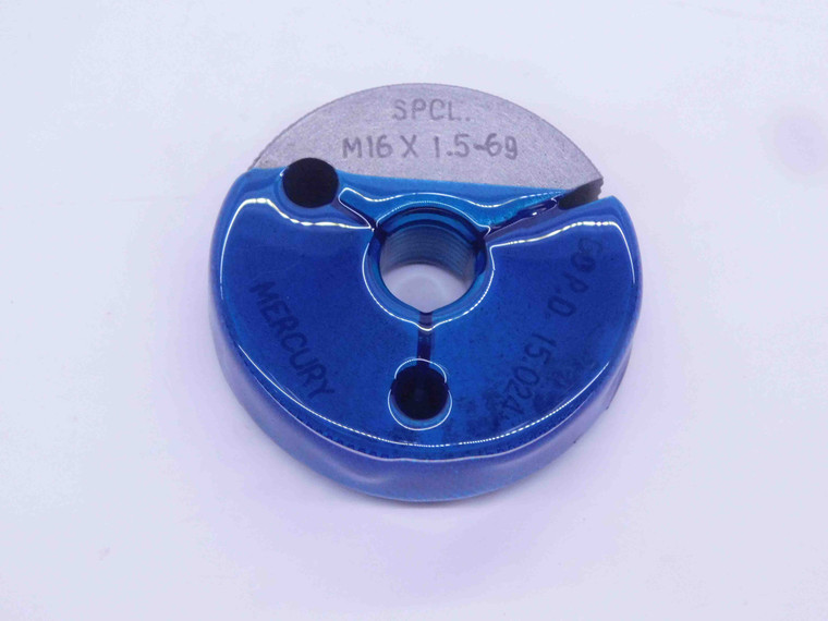 M16 X 1.5 6g METRIC SPECIAL THREAD RING GAGE 16 GO ONLY P.D. = 15.024 CHECK - DW24347RD