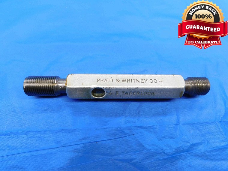 9/16 20 NS THREAD PLUG GAGE .5625 GO NO GO P.D.'S = .5300 & .5342 INSPECTION - DW24446RD