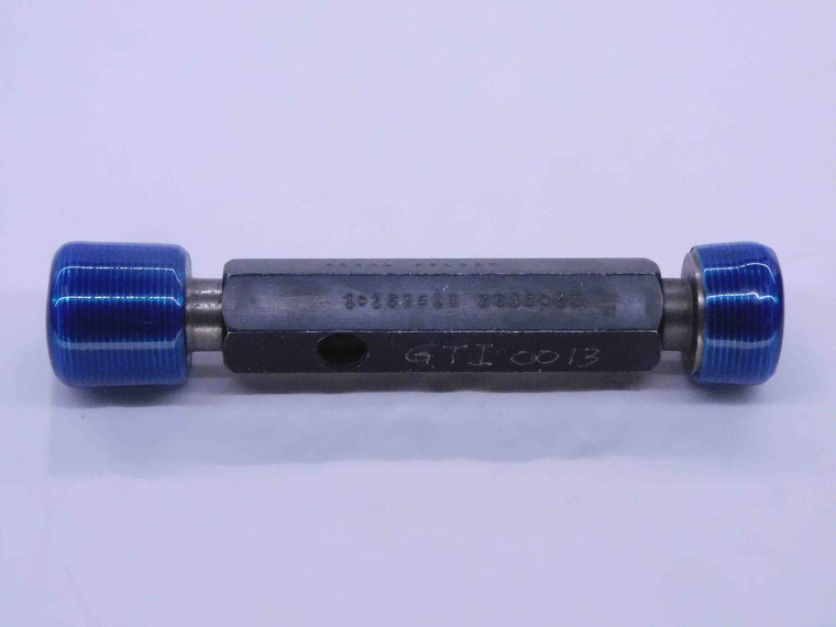 1 1/8 18 UNEF 2B THREAD PLUG GAGE 1.125 1.1250 GO NO GO P.D.'S = 1.0889 & 1.0951 - DW24500RD