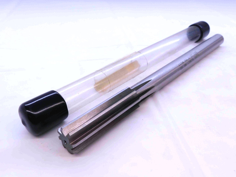 21CM 0.7874 OD HSS REAMER 8 FL .7874 25/32 .7813 +.0061 OVERSIZE 20 mm USA MADE - HS0433LVR