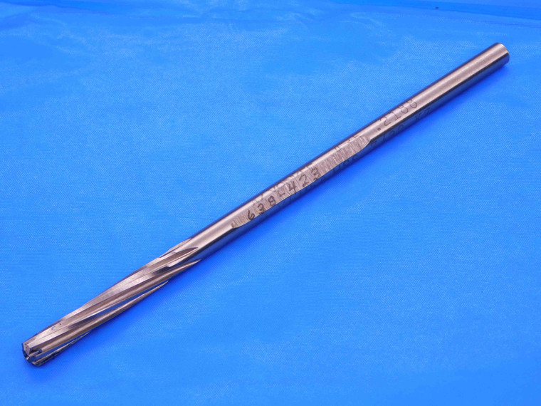 YANKEE 7/32 OD HSS CHUCKING REAMER SPIRAL 6 FL .21875 7/32 .2188 .0000 USA MADE - AB0360CP2