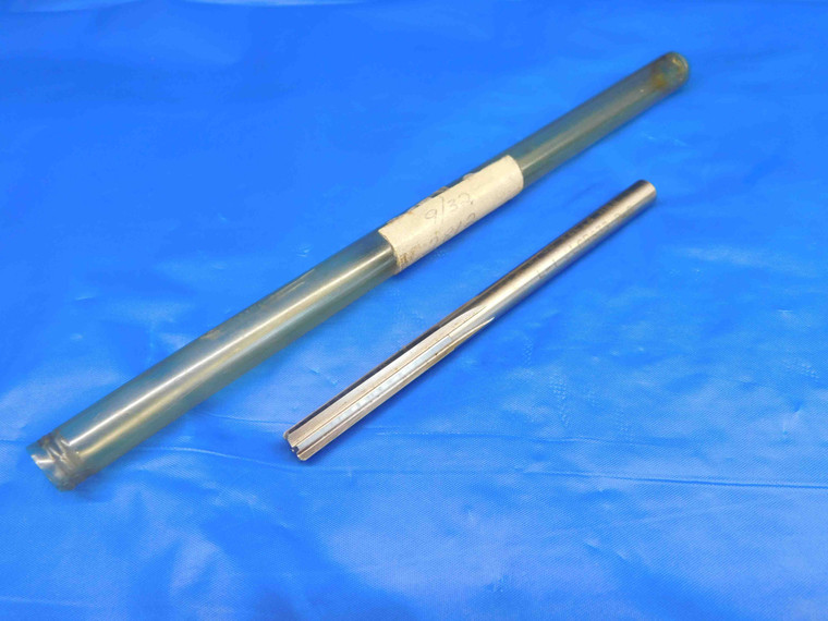 L&I 9/32 O.D. HSS CHUCKING REAMER 6 FLUTE .28125 9/32 .2813 ONSIZE USA MADE - HS0519AN3