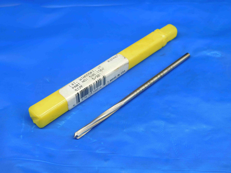 L&I 5/32 O.D. HSS CHUCKING REAMER SPIRAL 4 FLUTE .15625 5/32 .1563 4 mm USA - HS0531AY3