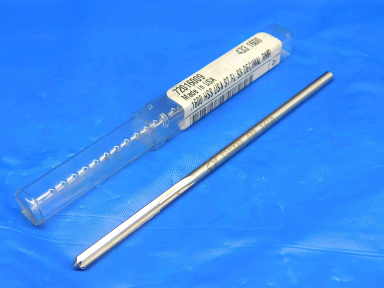 YANKEE 0.16 OD HSS REAMER 6 FL .16 .1600 5/32 .1563 +.0037 OVERSIZE 4 mm USA - HS0546AY3