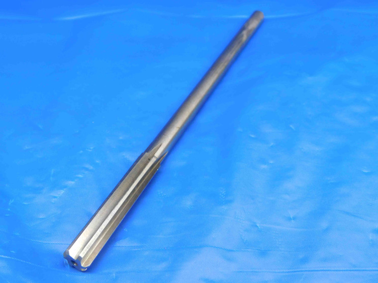 0.374 O.D. HSS CHUCKING REAMER 6 FLUTE .374 .3740 3/8 .3750 -.0010 UNDERSIZE - HS0589AP3