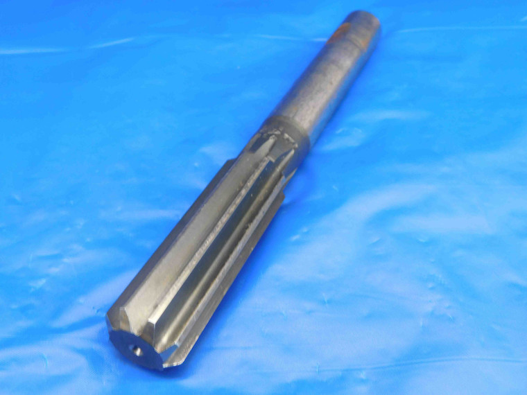 W&B 7/8 O.D. HSS CHUCKING REAMER 8 FLUTE .875 .8750 ONSIZE MADE IN USA TOOLING - HS0616AG3