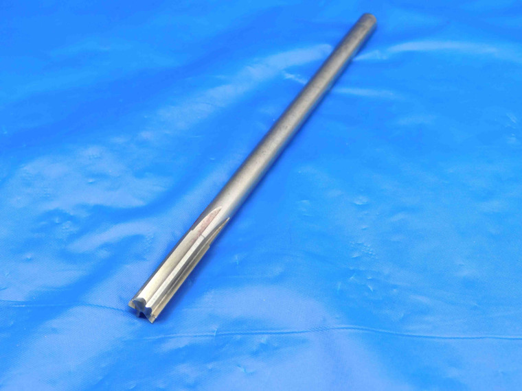 5/16 O.D. HSS CHUCKING REAMER 6 FLUTE .3125 ONSIZE 8 mm STRAIGHT SHANK - HS0622AG3