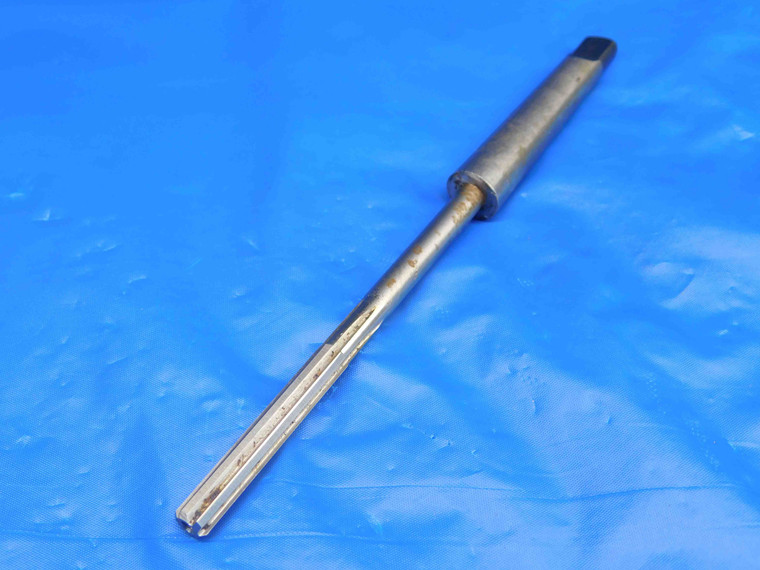 YANKEE 0.251 OD HSS REAMER MT1 SHANK 6 FL .251 .2510 1/4 .2500 +.0010 OVERSIZE - HS0631AG3