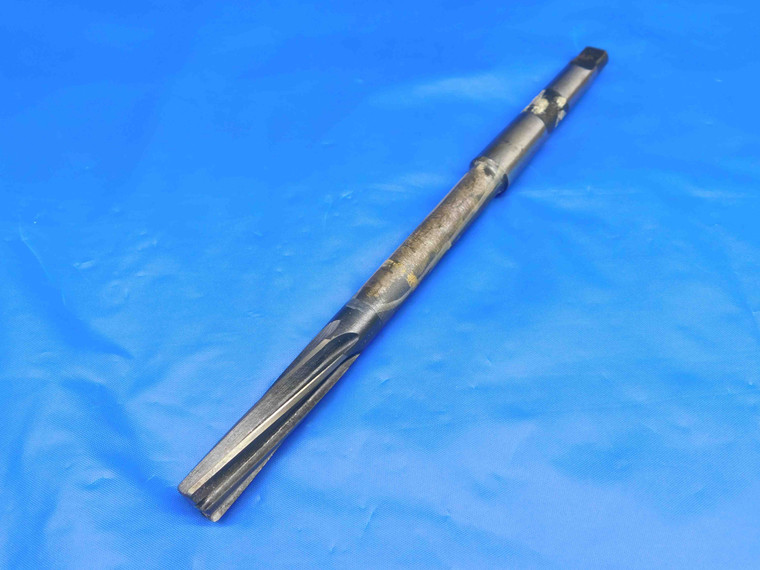 0.4115 OD HSS REAMER MT1 SHANK SPIRAL 6 FL .4115 13/32 .4063 +.0052 OVERSIZE - HS0722AG3