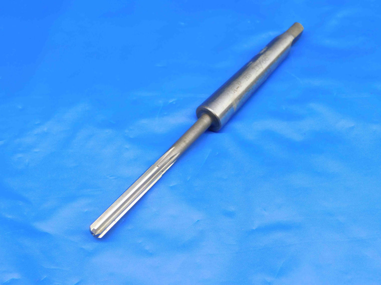 ALVORD-POLK 0.2115 OD HSS REAMER MT1 SHANK 6 FL .2115 .2188 -.0073 UNDERSIZE - HS0727AG3