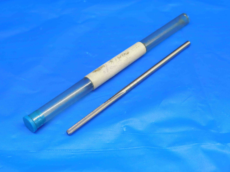 L&I 0.1243 O.D. HSS CHUCKING REAMER 4 FLUTE .1243 1/8 .1250 -.0007 UNDERSIZE - HS0780CP2