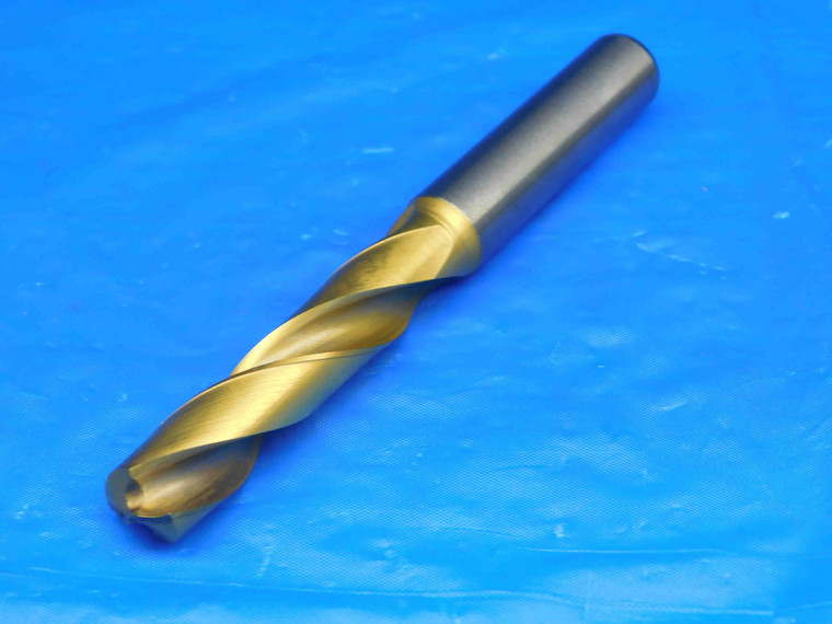 11mm TiN COATED CARBIDE TWIST DRILL BIT B221A11000 12mm SHANK 2" LOC 4" OAL - HS0821CU2