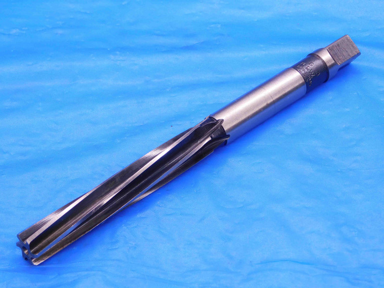 PRATT & WHITNEY 29/64 O.D. HSS HAND REAMER SPIRAL 6 FLUTE .4531 P&W G 3 36 USA - AB0477AG3
