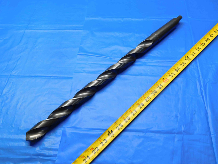 CLE-FORGE 1 3/16" O.D. HSS DRILL BIT W68420B MORSE TAPER #4 SHANK 1.1875 MT4